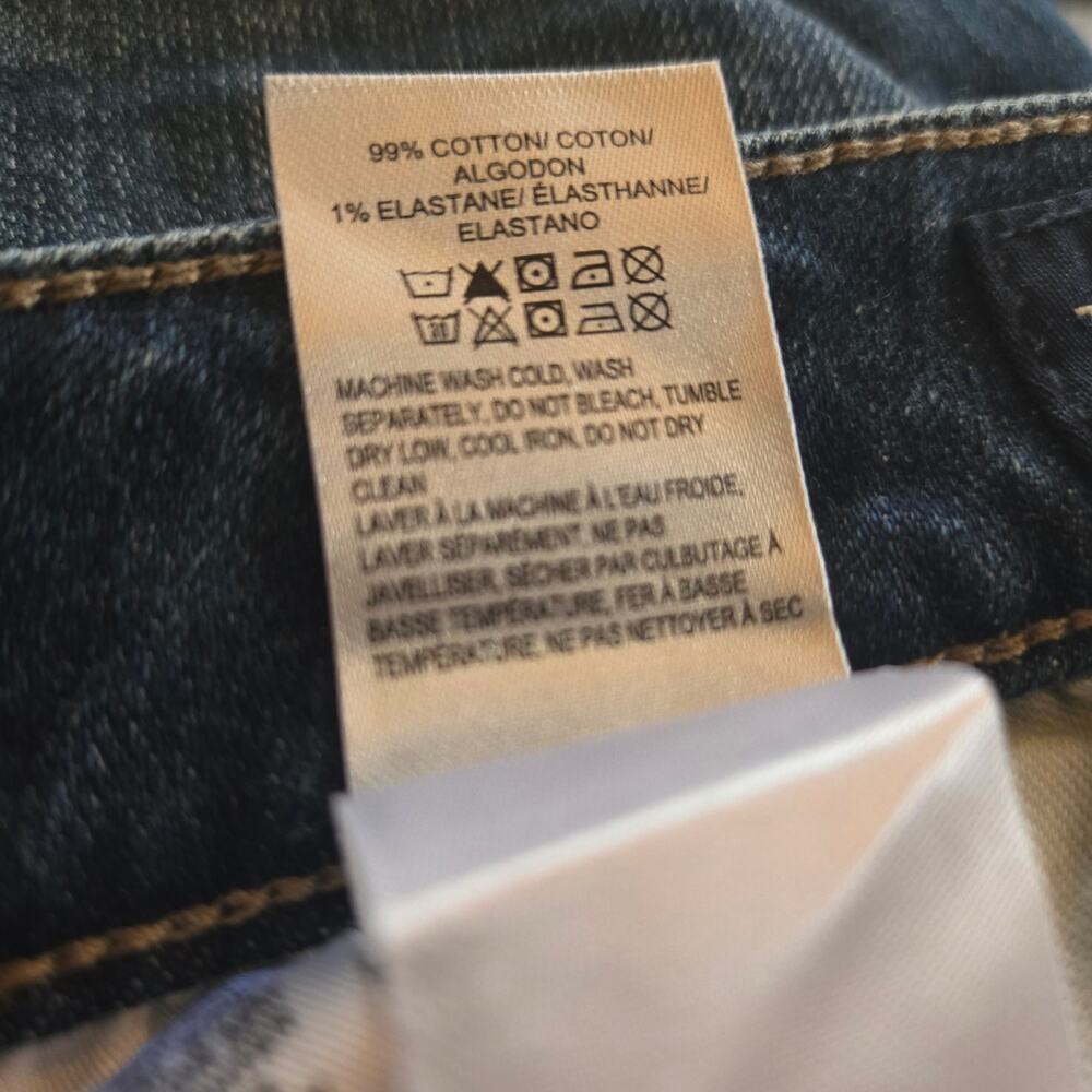 Lucky Brand The Roll Up Denim Shorts Size‎ 8/29 medium wash Jean cut off shorts - Picture 6 of 8